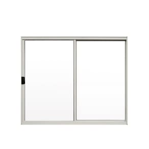 Janela 2 Folhas De Correr S/ Grade 1.00 X 1.50 Alumínio Branco Linha Modular - Hale