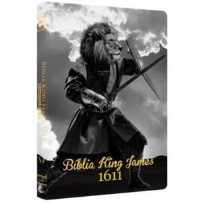 Biblia King James 1611 - Ultrafina Lettering Bible Leao Guerreiro