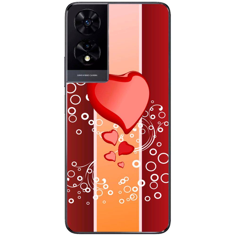Capa Adesivo Skin372 Verso Para TCL 505