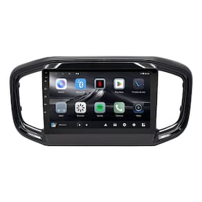 Central Multimídia Nova Strada 2021 2022 2023 Sem rádio Adak G2 Tela de 9" QLED 2GB de RAM 64GB Android Auto e Carplay + Câmera de ré Black Piano