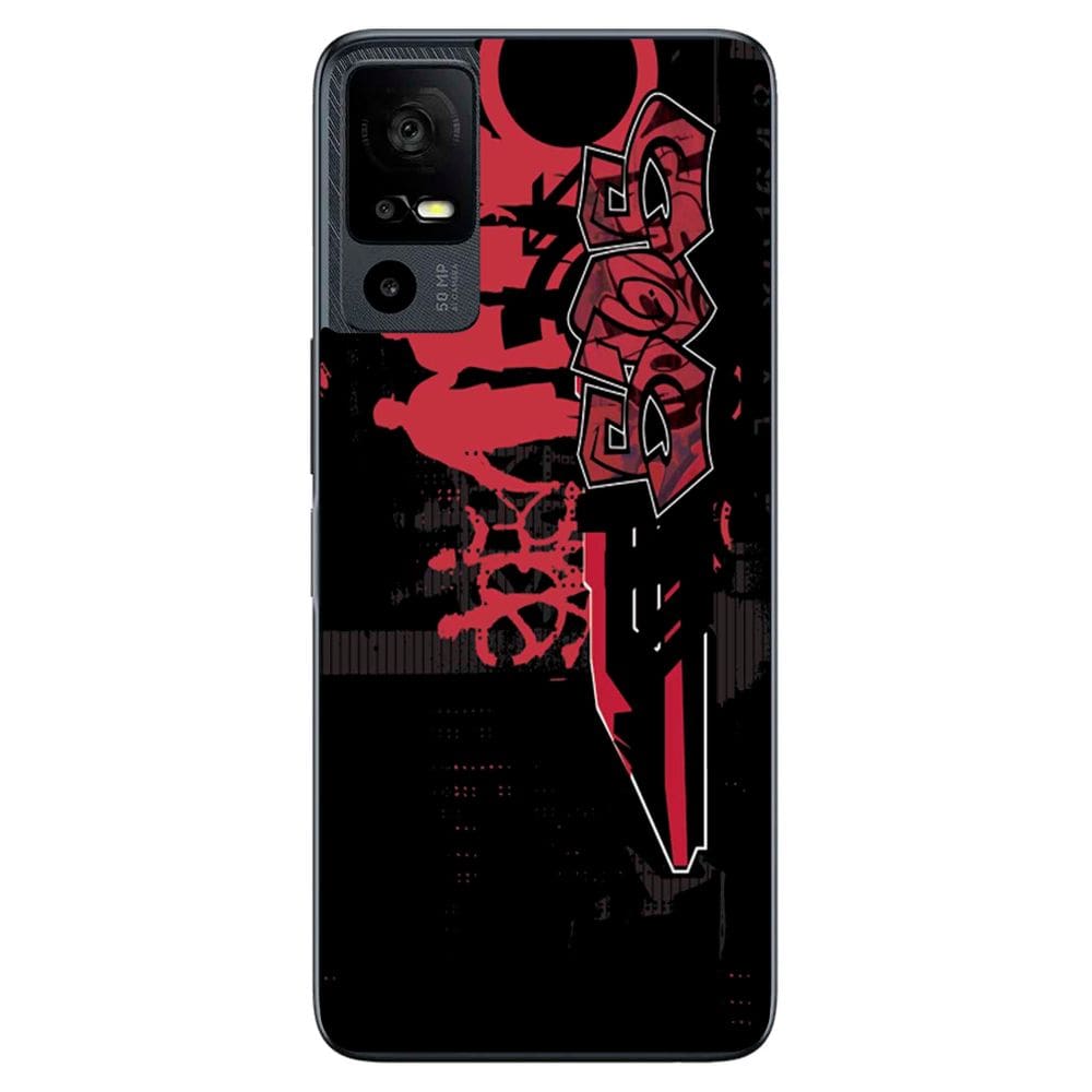 Capa Adesivo Skin055 Verso Para TCL 40R 5G