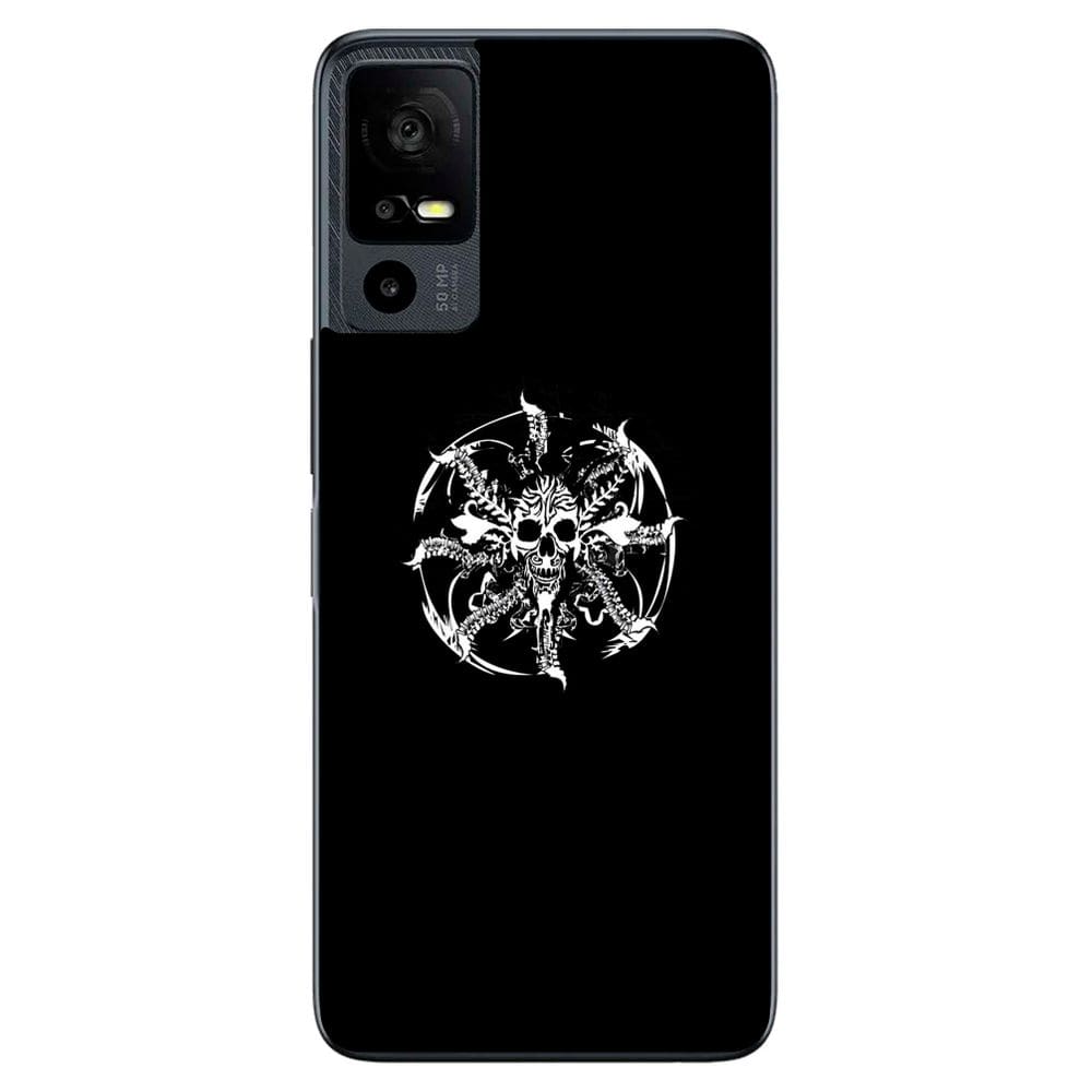 Capa Adesivo Skin016 Verso Para TCL 40R 5G