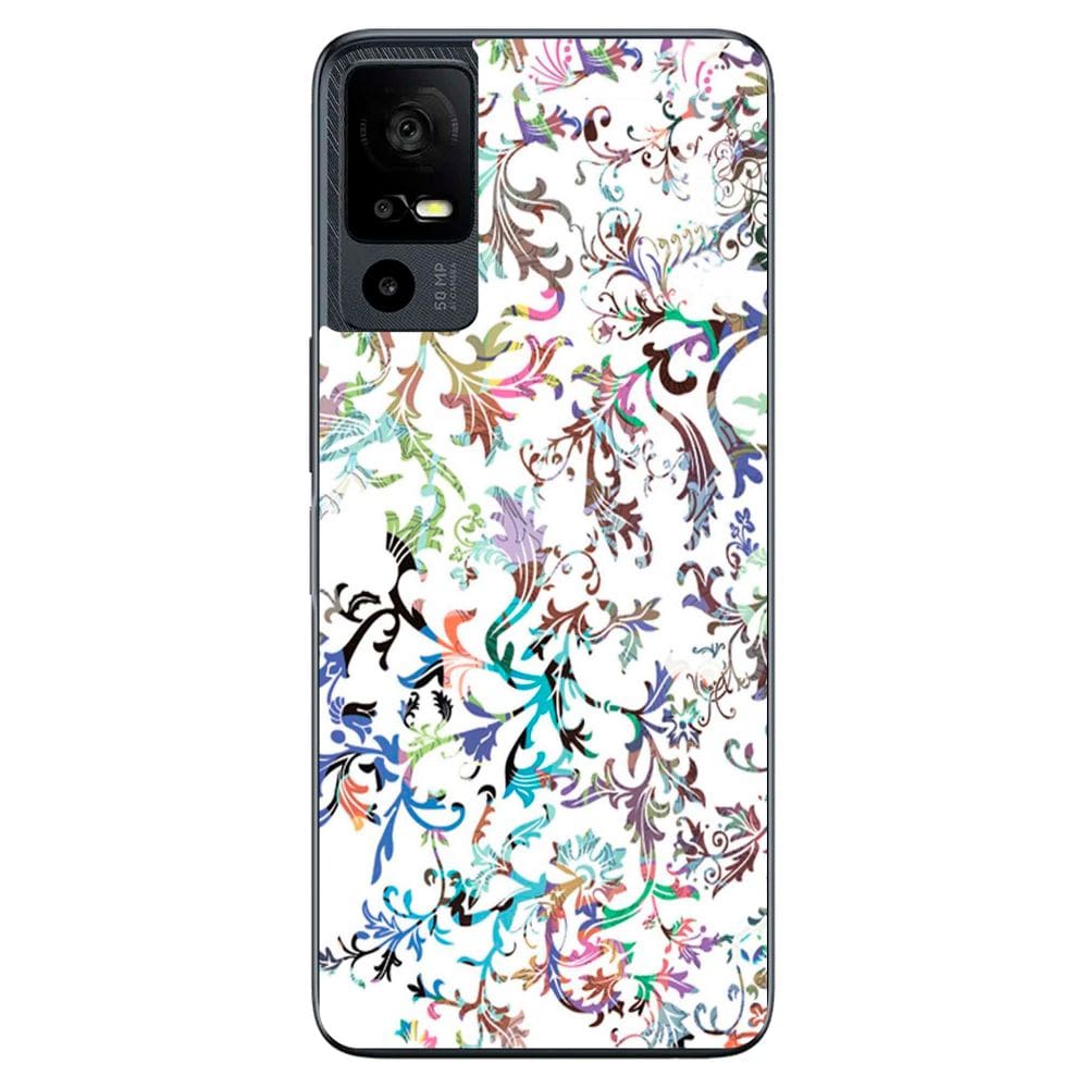 Capa Adesivo Skin106 Verso Para TCL 40R 5G
