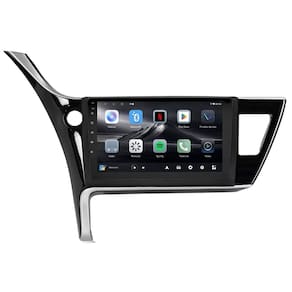 Central Multimídia Corolla GLi 2017 2018 2019 Adak G2 Tela de 9" QLED 2GB de RAM 64GB Android Auto e Carplay + Câmera de ré