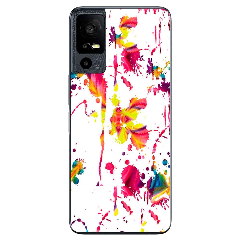 Capa Adesivo Skin205 Verso Para TCL 40R 5G