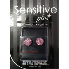 Brinco Studex Sensitive Plus Fireball Rosa Claro 8Mm Sp8340w
