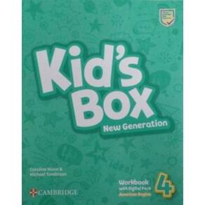 Kid S Box New Generation 4 Wb With Digital Pack - American English
