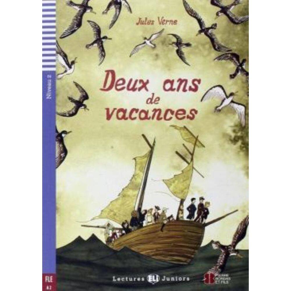 Deux Ans De Vacances - Teen Eli Readers French A2 - Downloadable Multimedia