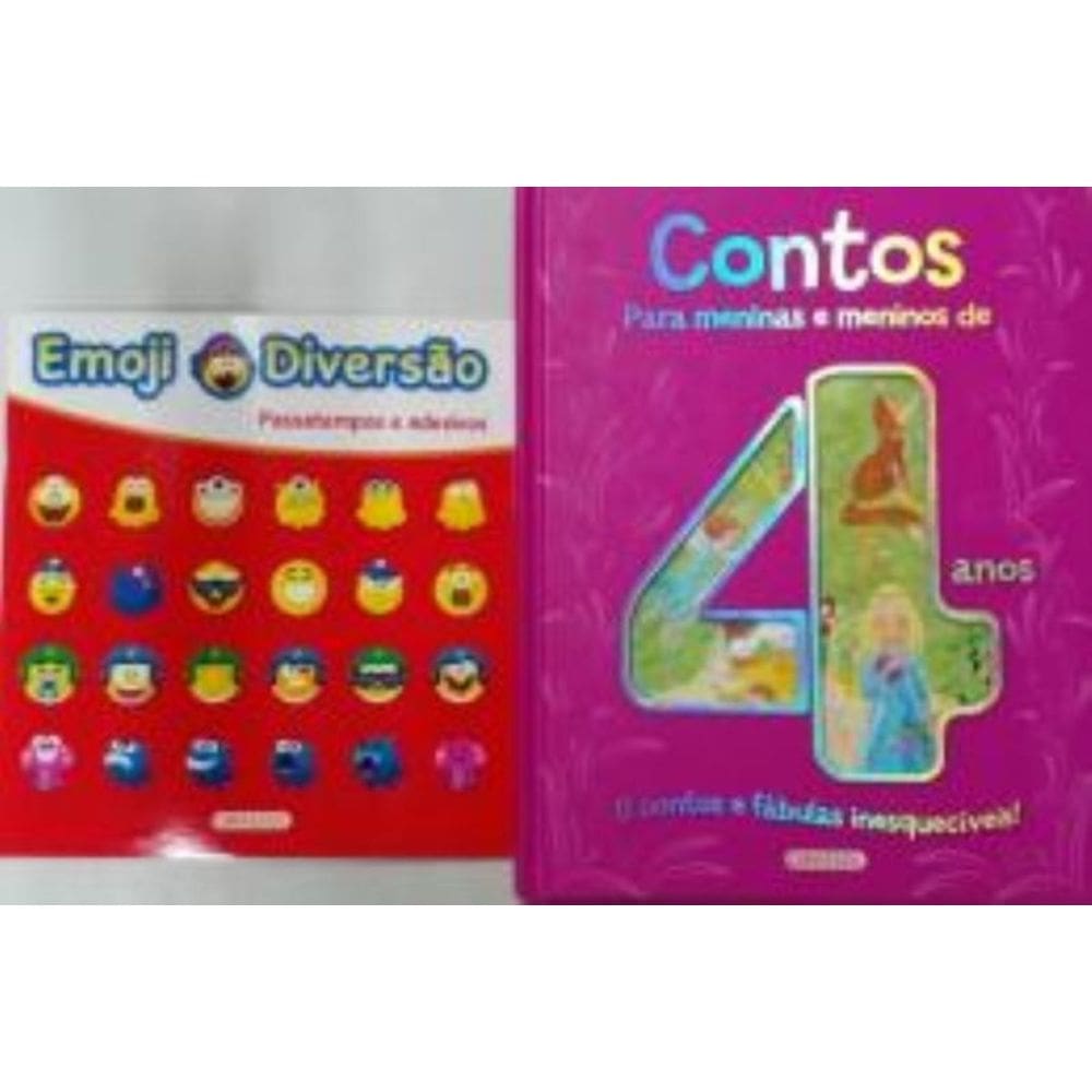 Pack Contos Para Meninas E Meninos - 4 Anos