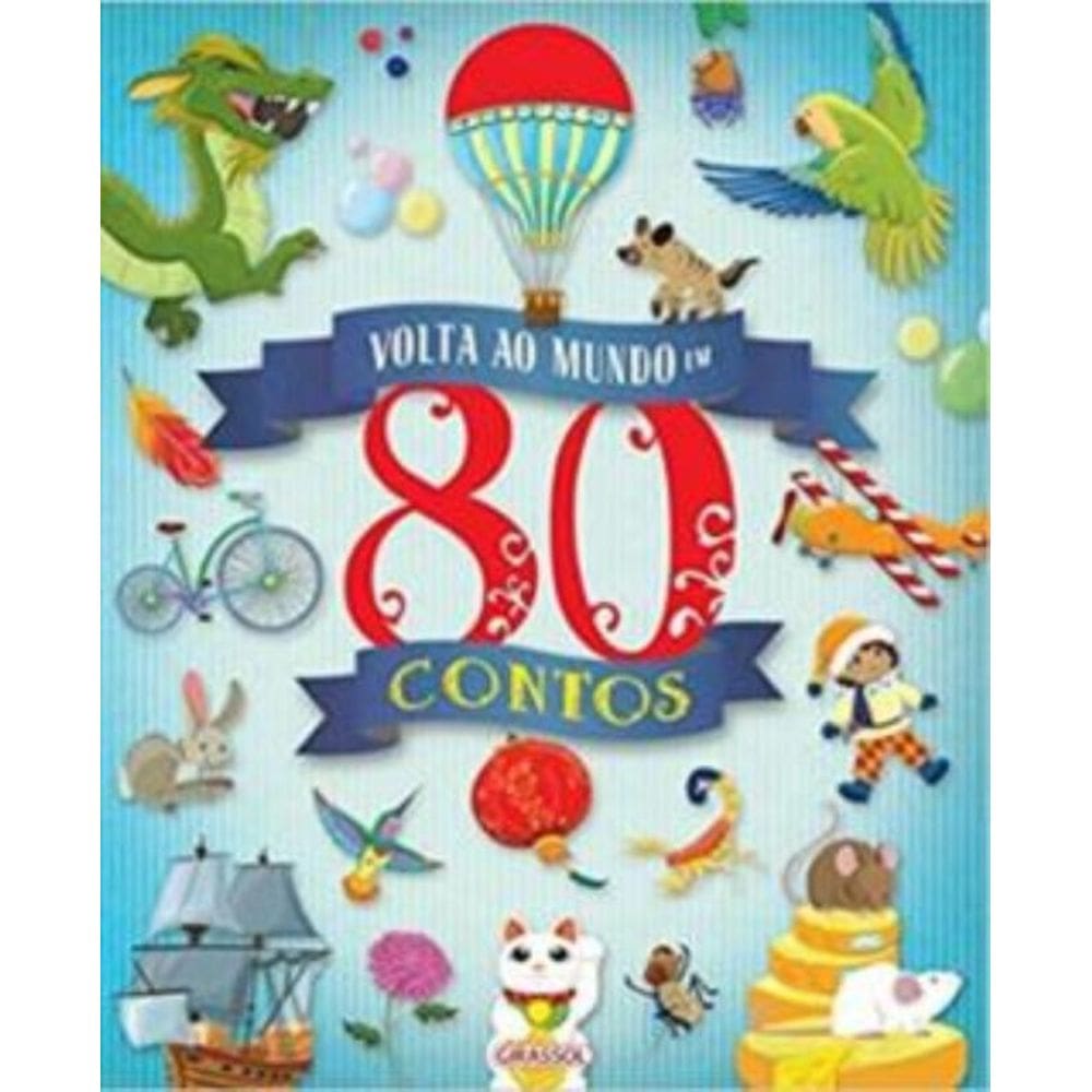 Pack Volta Ao Mundo Em 80 Contos