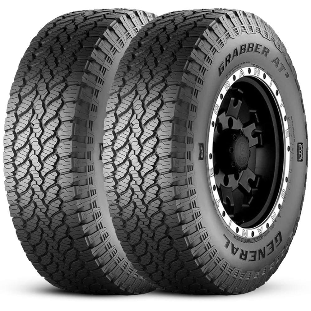 Kit 2 Pneu General by Continental Aro 17 225/65r17 102h Grab