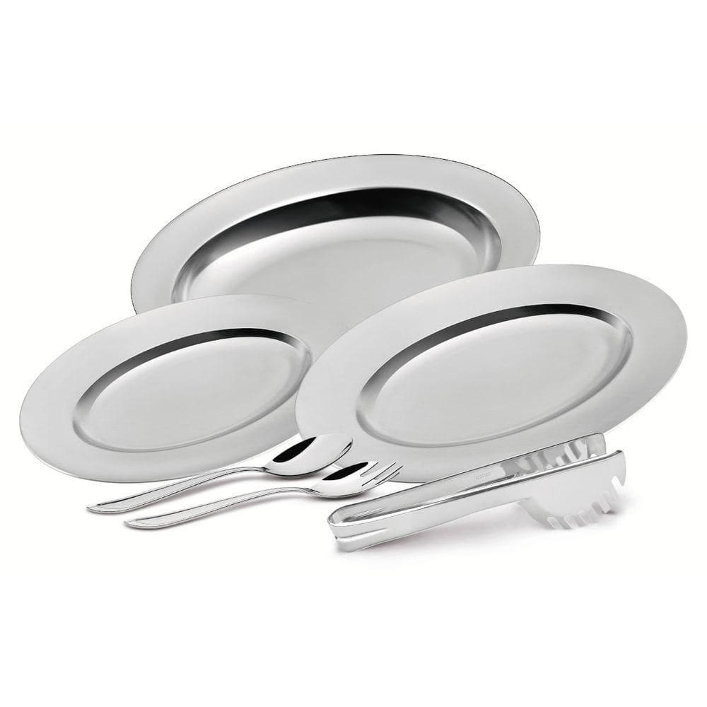 Kit Para Servir Tramontina Buena Em Aço Inox 6 Peças