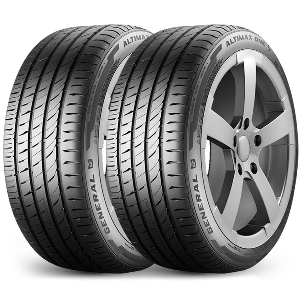 Kit 2 Pneu General by Continental Aro 16 205/55r16 91v Tl Al