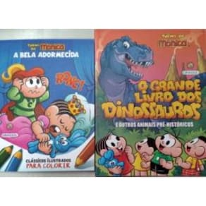 Pack Turma Da Monica - O Grande Livro Dos Dinossauros E Outros Animais Pre-Historicos