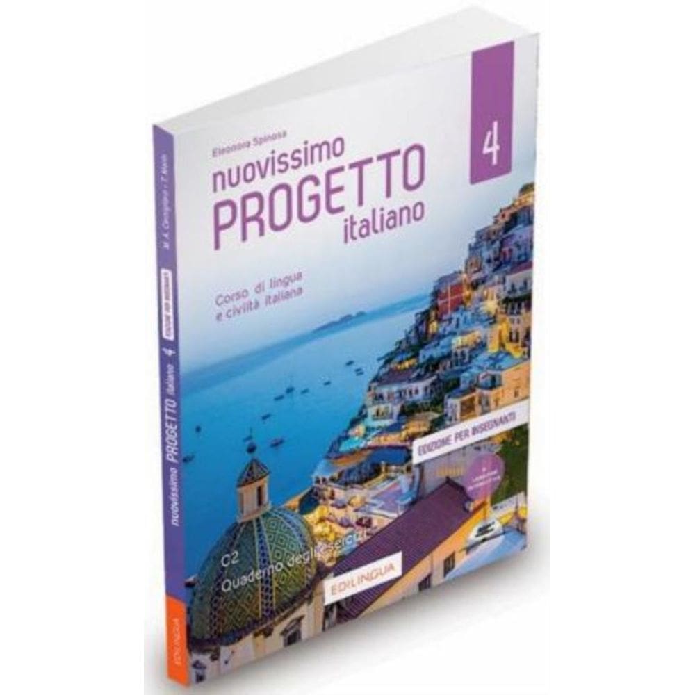 Nuovissimo Progetto Italiano 4 (C2) - Quaderno Degli Esercizi - Dell Insegnante + Cd Audio Mp3