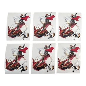 Kit 6 Adesivos Vinil Impermeável 10x8 cm - Escolha o Modelo