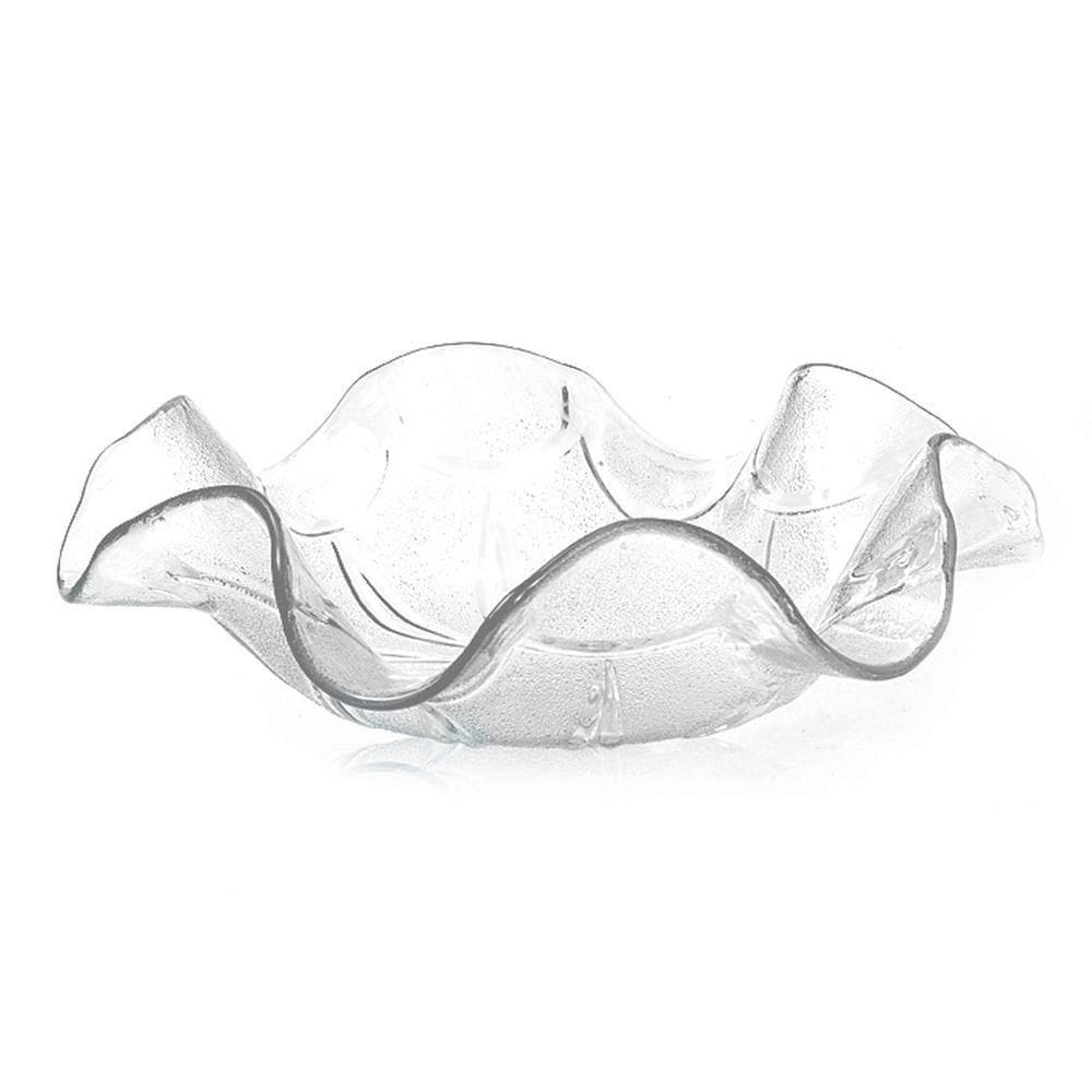 Fruteira De Vidro - Fruteira De Mesa - Fruteira Carisma 36Cm