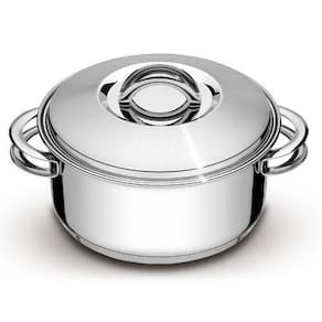 Caçarola Tramontina Em Inox Com Tampa E Alças 24 Cm 4,7L