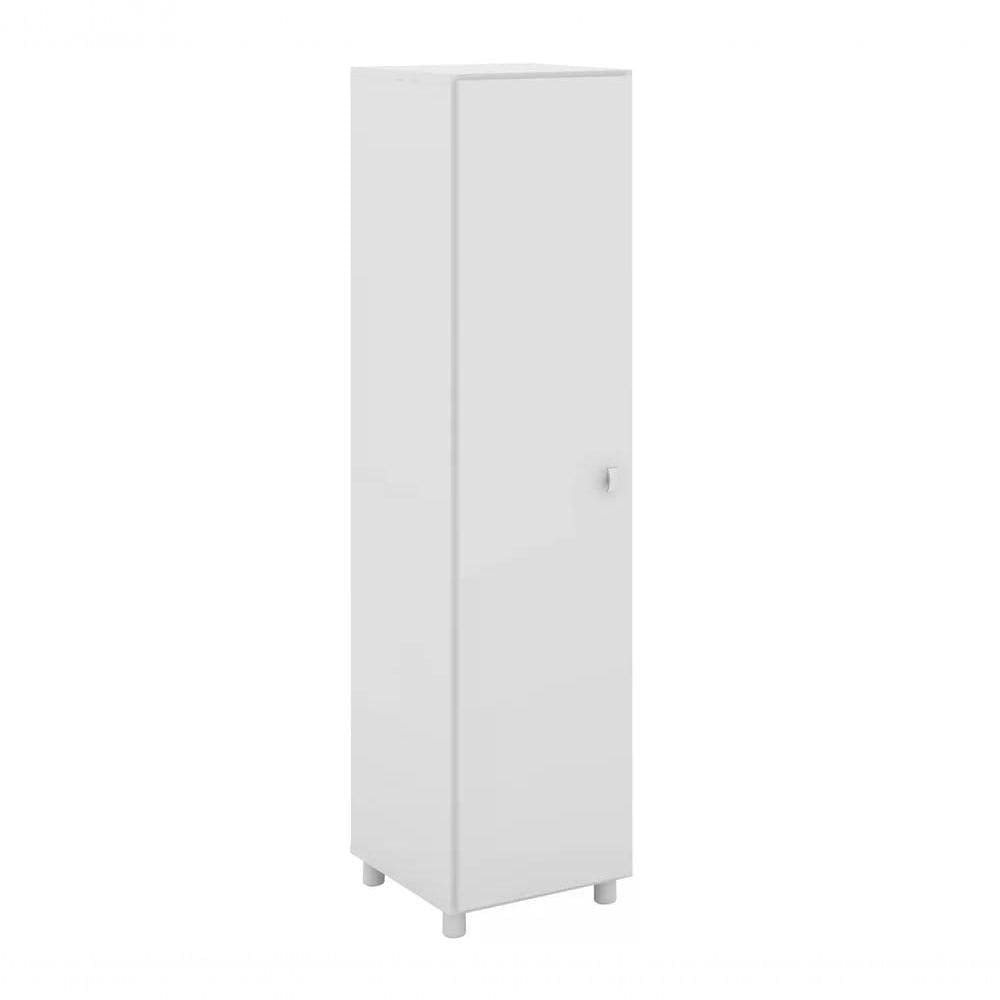 Armário Para Lavanderia 01 Porta Am3107 Branco Branco