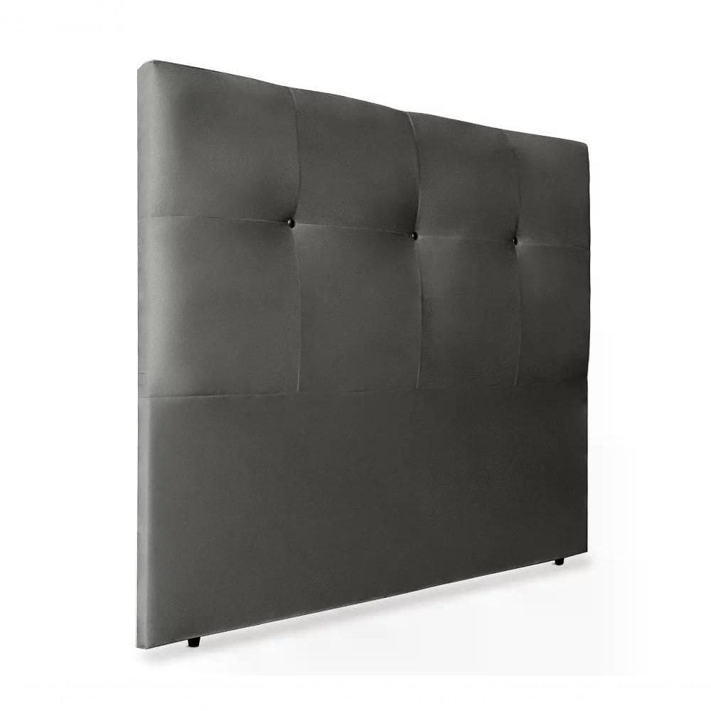 Cabeceira Casal 140cm Sofia Suede Cinza Id Suede Cinza