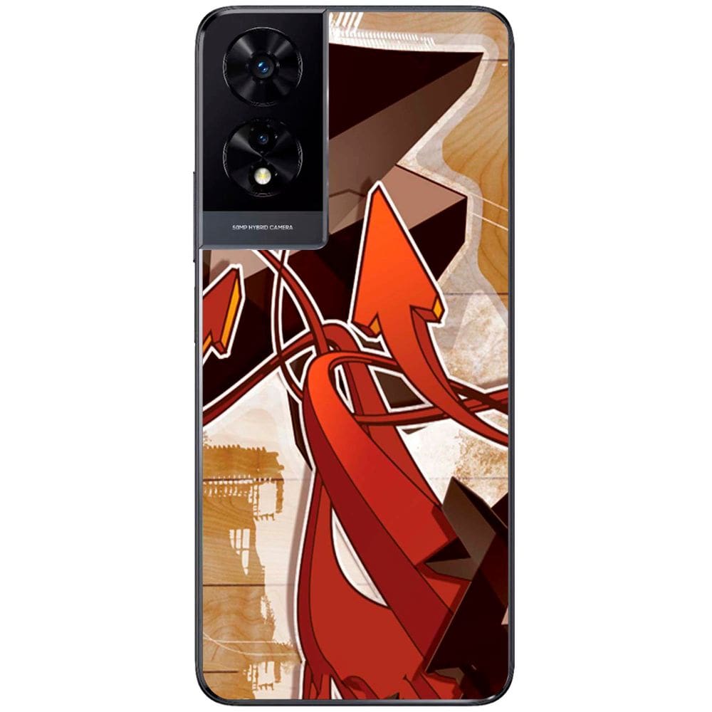 Capa Adesivo Skin071 Verso Para TCL 505