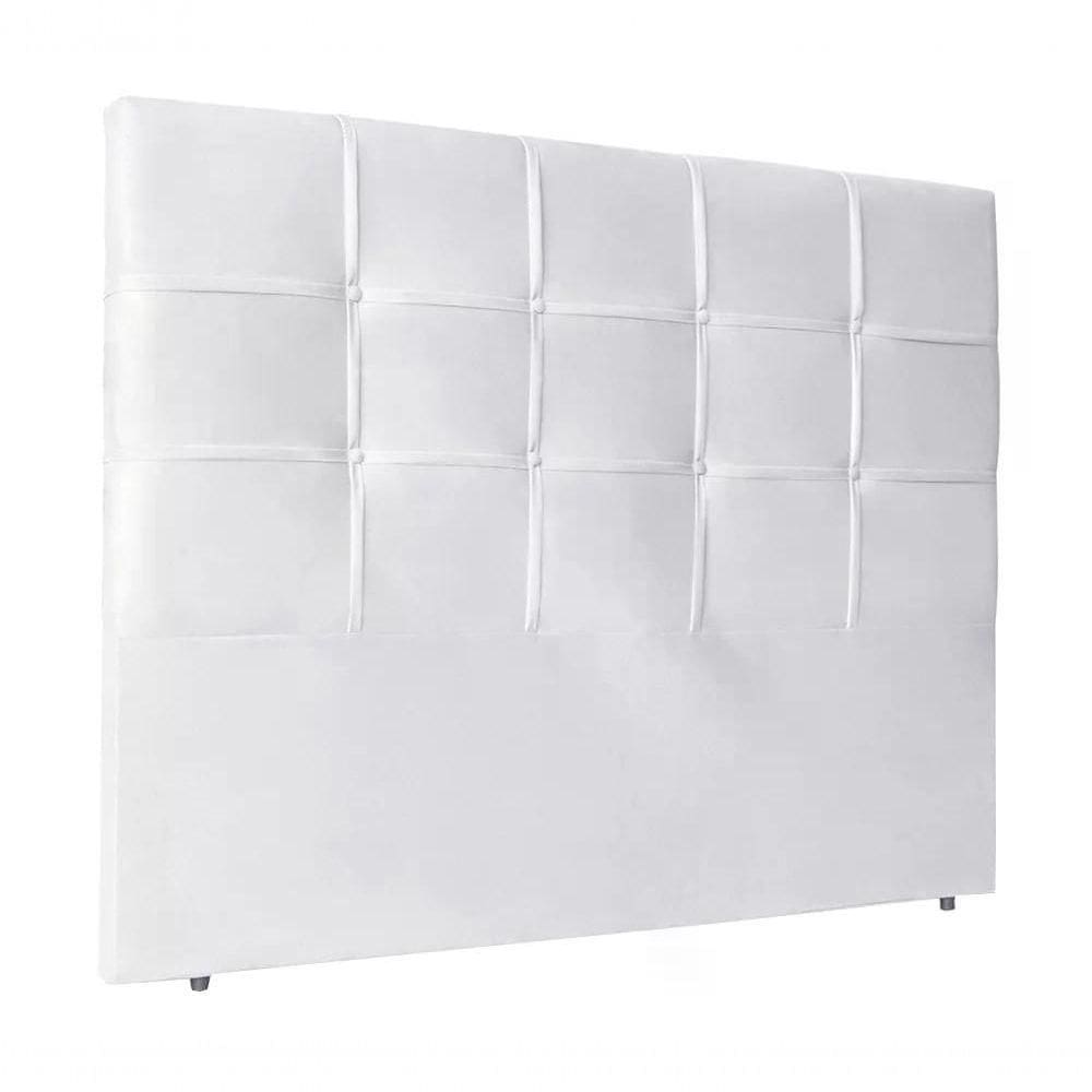 Cabeceira Casal 140cm Daiana Corano Branco Id Corano Branco