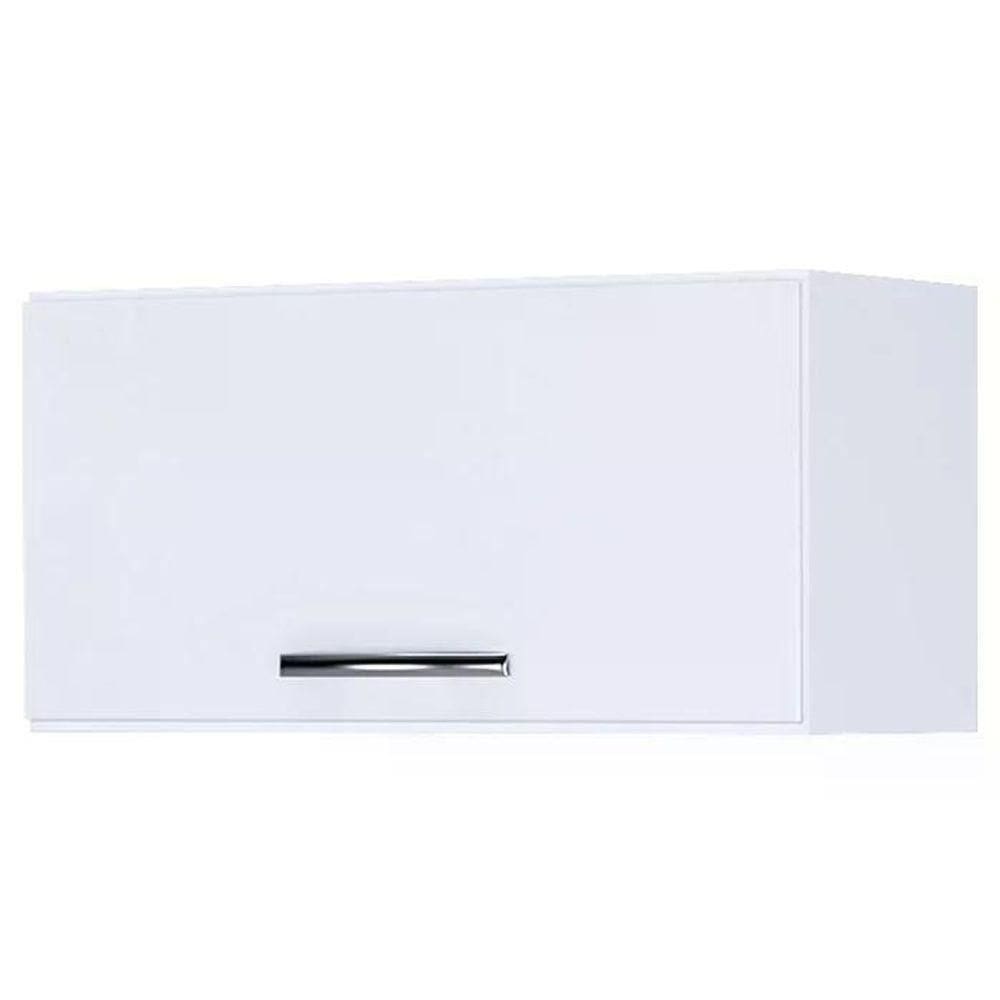 Armario Aereo Basculante 60 Cm Branco Reajl Moveis Branco