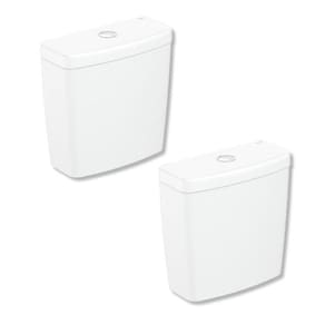 Kit 2 Caixa para Acoplar 6 Litros Parati Logasa Branco