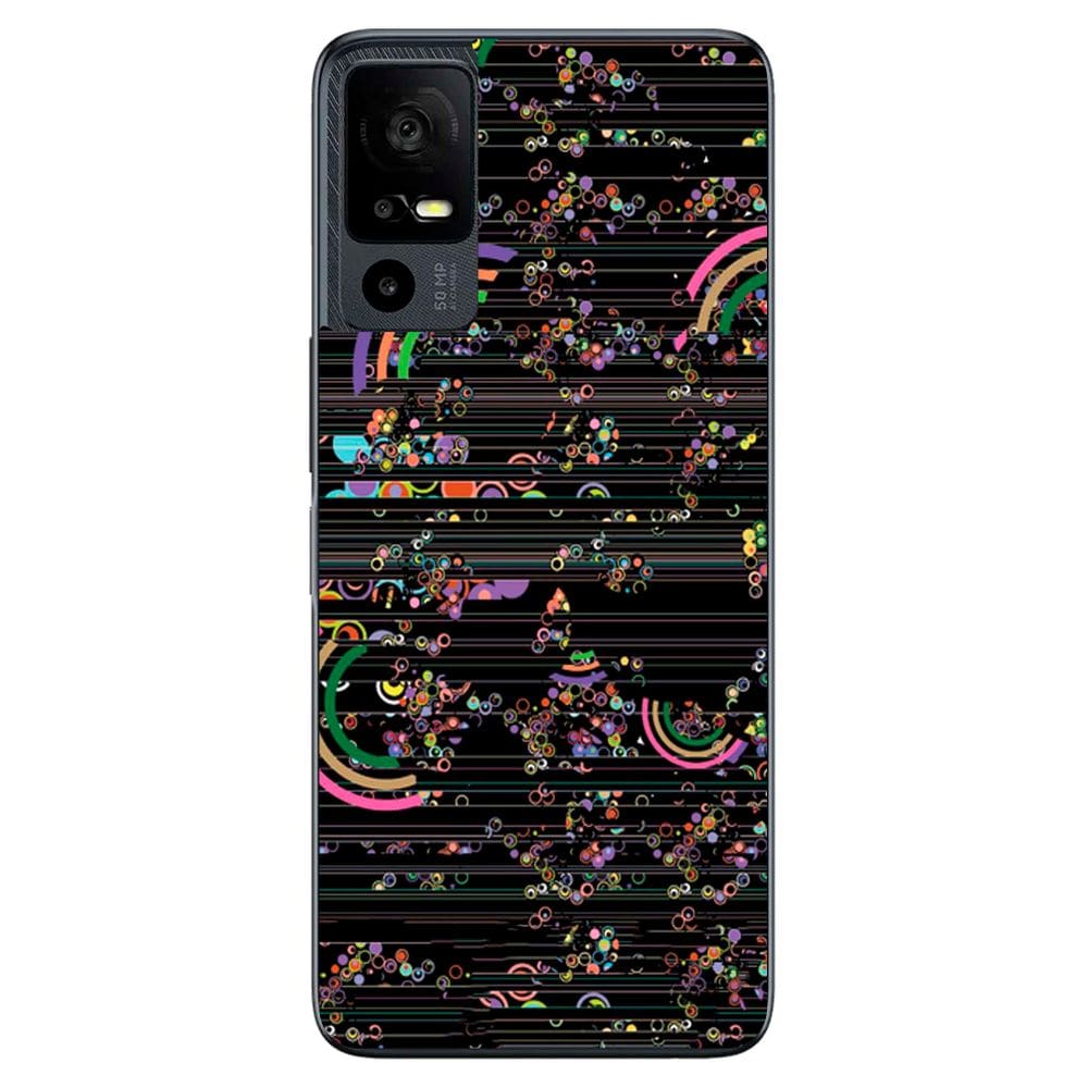 Capa Adesivo Skin006 Verso Para TCL 40R 5G