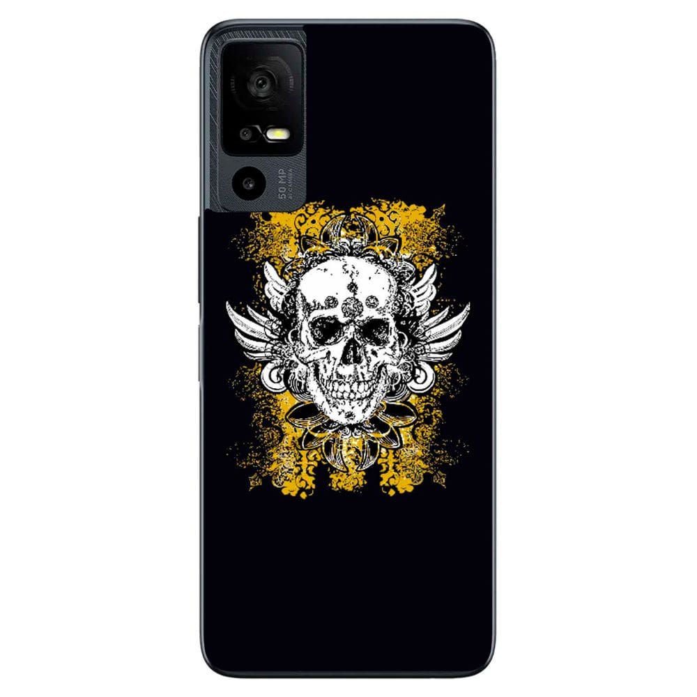 Capa Adesivo Skin374 Verso Para TCL 40R 5G