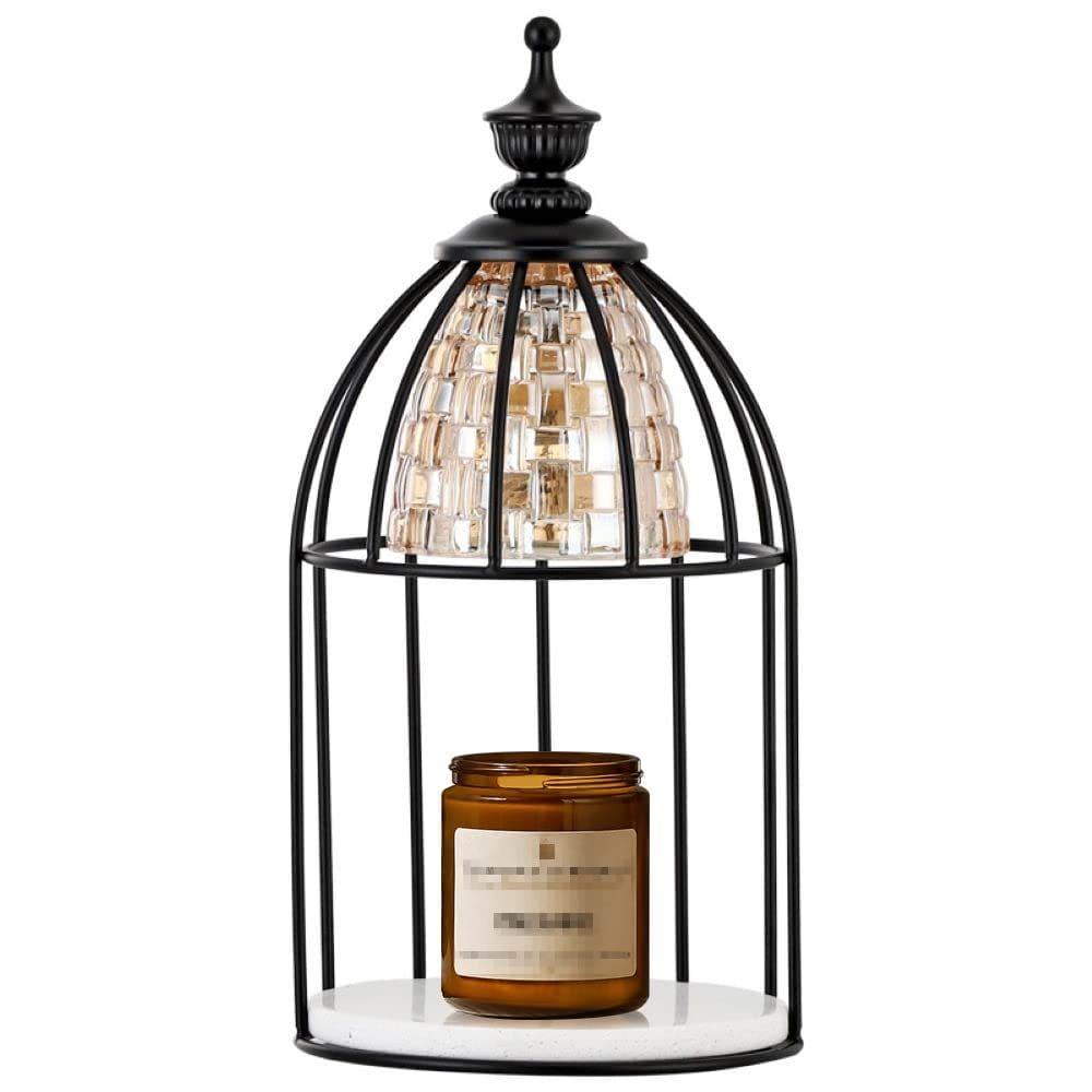 Lâmpada de aquecimento de velas Swokazoe Vintage Aromaterapy (preta)