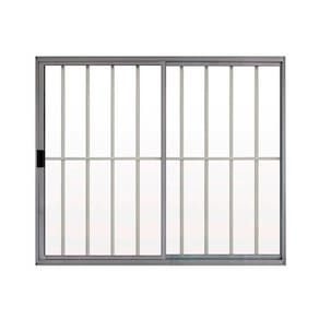 Janela 2 Folhas De Correr C/ Grade 1.00 X 1.50 Alumínio Brilhante Linha Modular - Hale