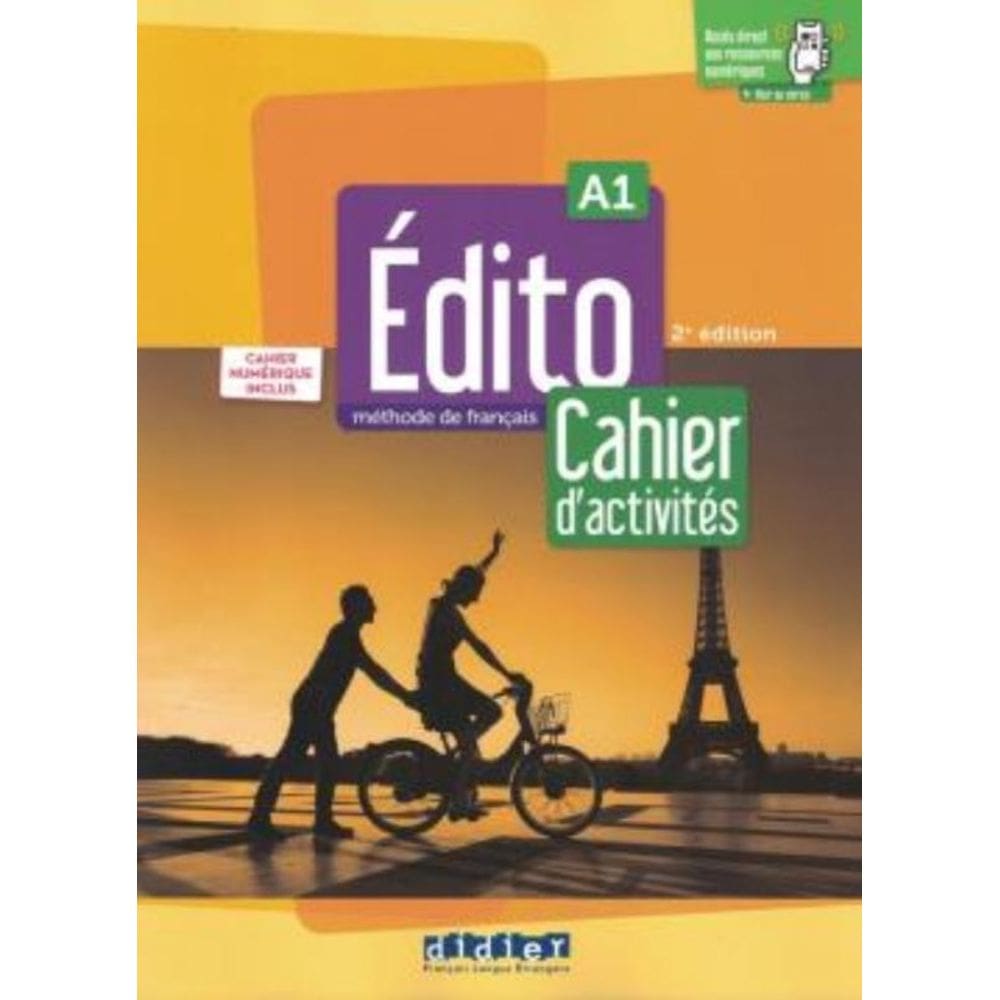 Edito A1 - Cahier + Cahier Numerique - 2Eme Ed.