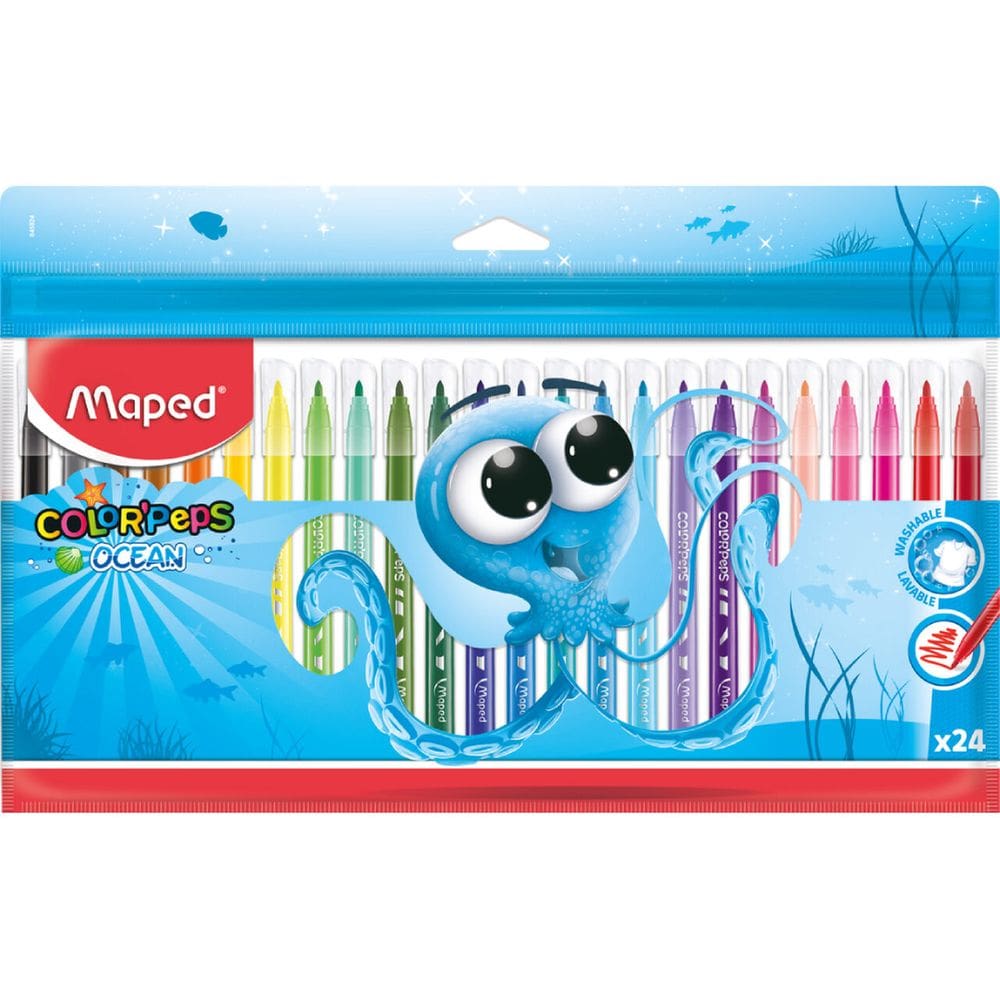 Canetinha Hidrografica Color Peps Ocean Maped