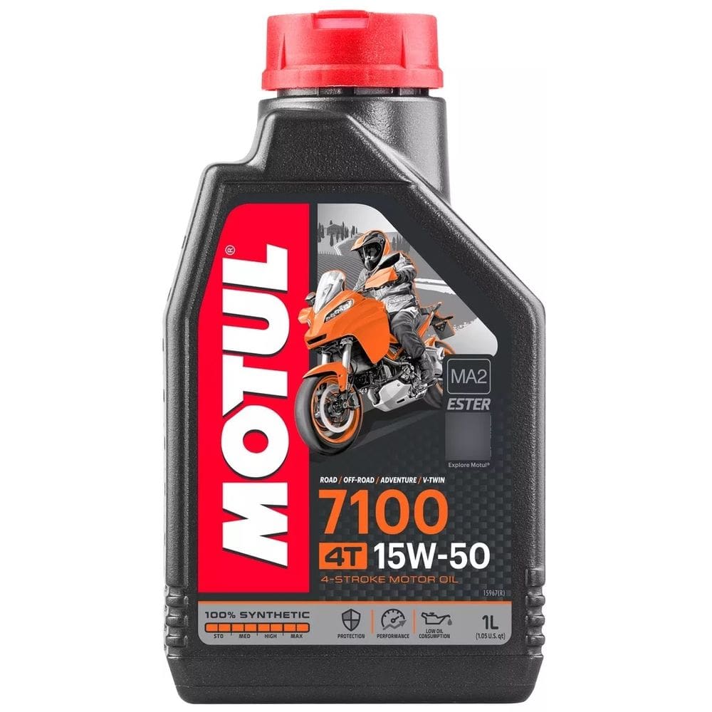 Óleo Lubrificante Motul 7100 15w50 4t 100% Sintético 1 Litro