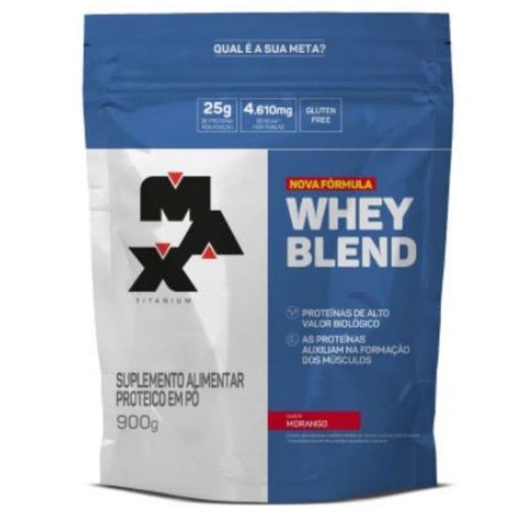 Whey Blend Refil (900g) Max Titanium