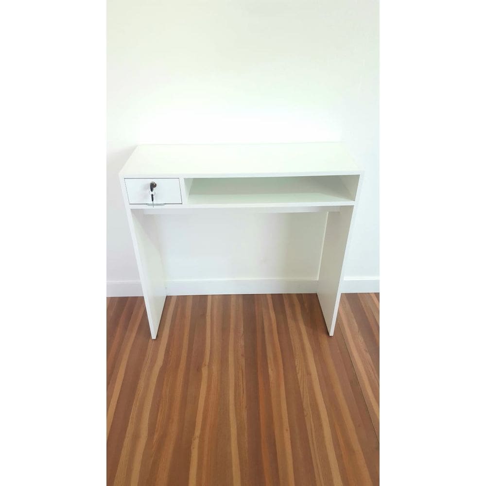 Mesa Aparador Gaveta Lojas Sala Escritório Notebook