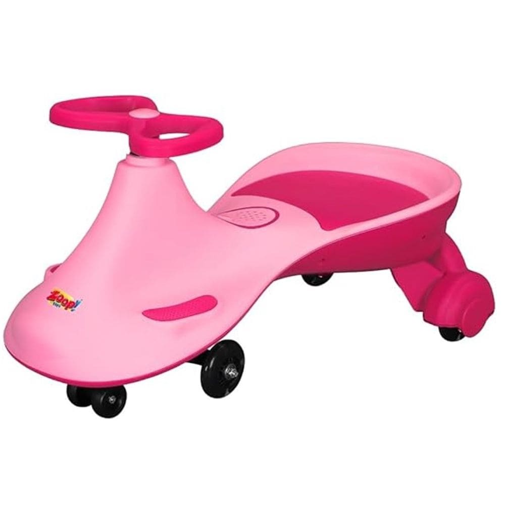 Roller Skate Musical Com Luzes Suporta 50kg Rosa - Zoop Toys