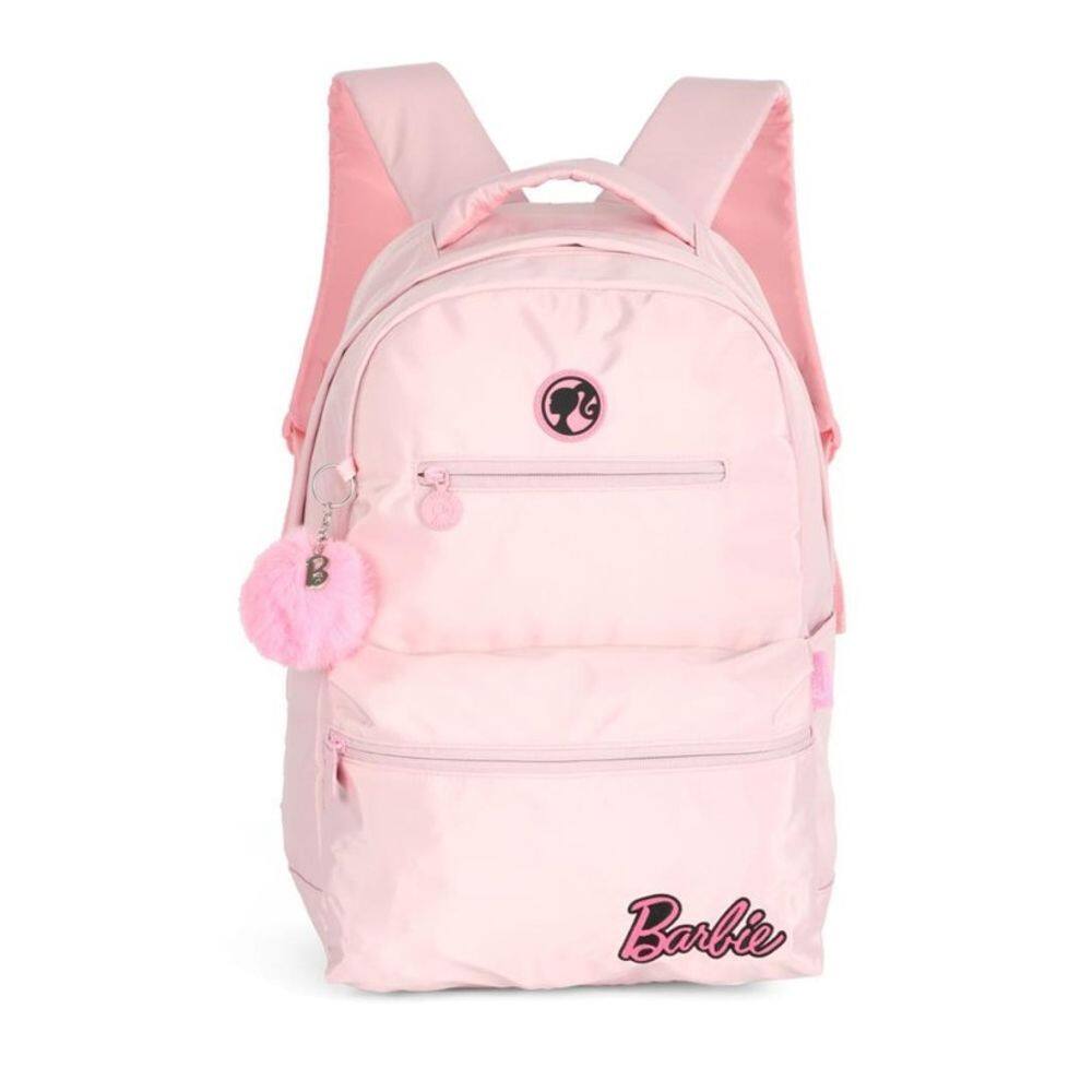 Mochila de Costas Juvenil Barbie Rosa Luxcel
