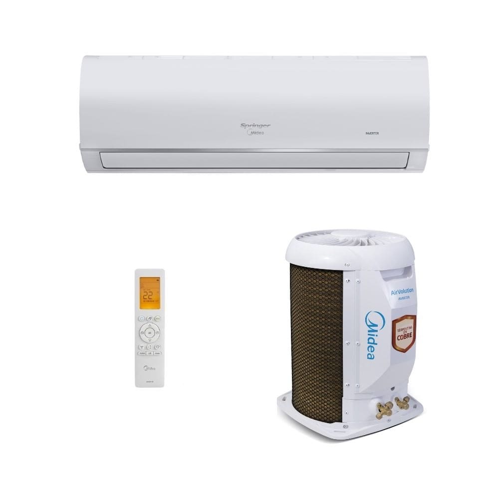 Ar-Condicionado Split HW Springer Midea AirVolution 22.000 BTUs R-32 Só Frio 220V