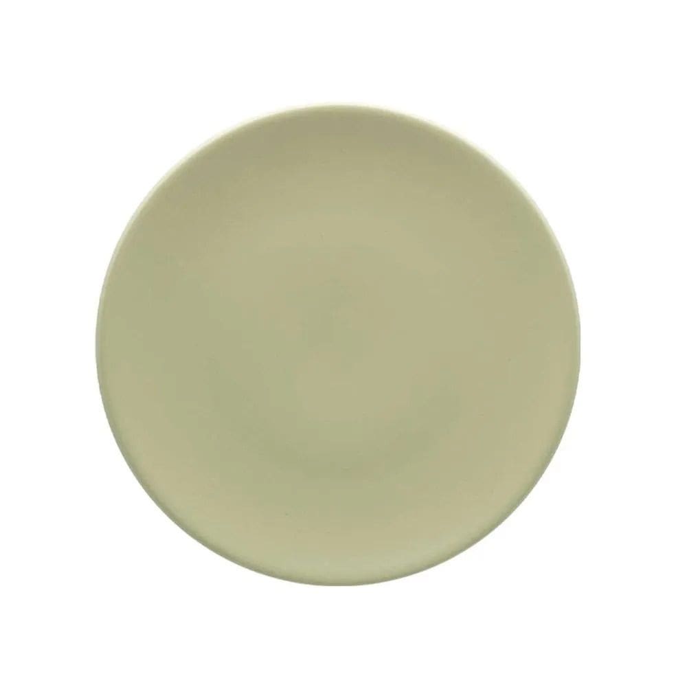 Prato de Sobremesa em Cerâmica Unni Oliva 20cm - Oxford