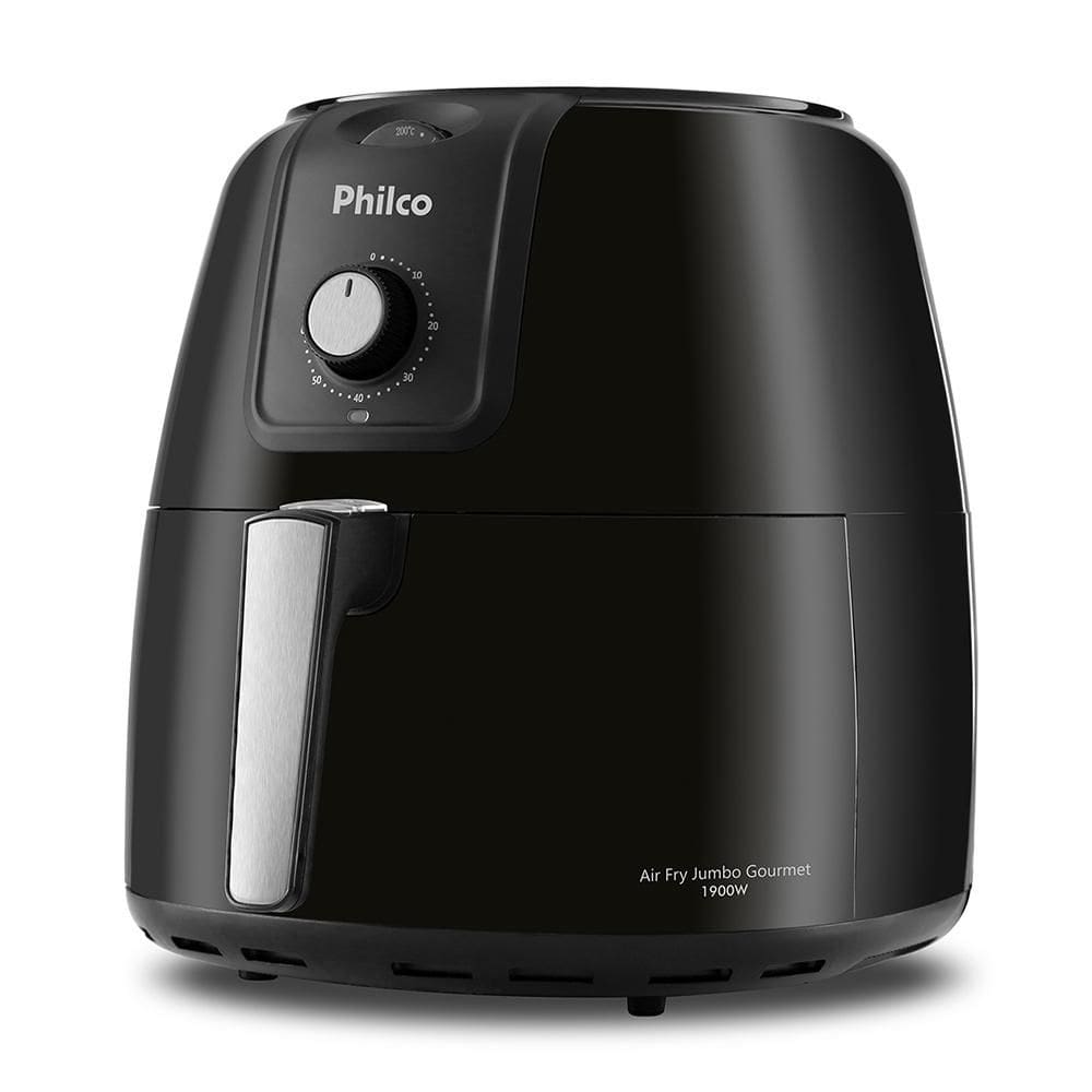 Fritadeira Air Fryer 8.1L Philco Gourmet PFR13P Preta 220V