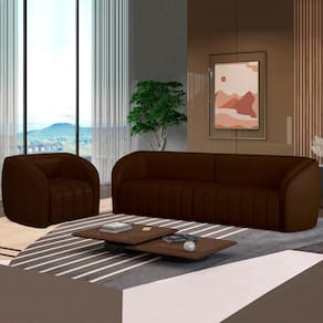 Jogo Sofa 252 Cm 3 Lug E Poltrona 1 Lug Memphis Tcs 721 Corano Moll Tcs 721