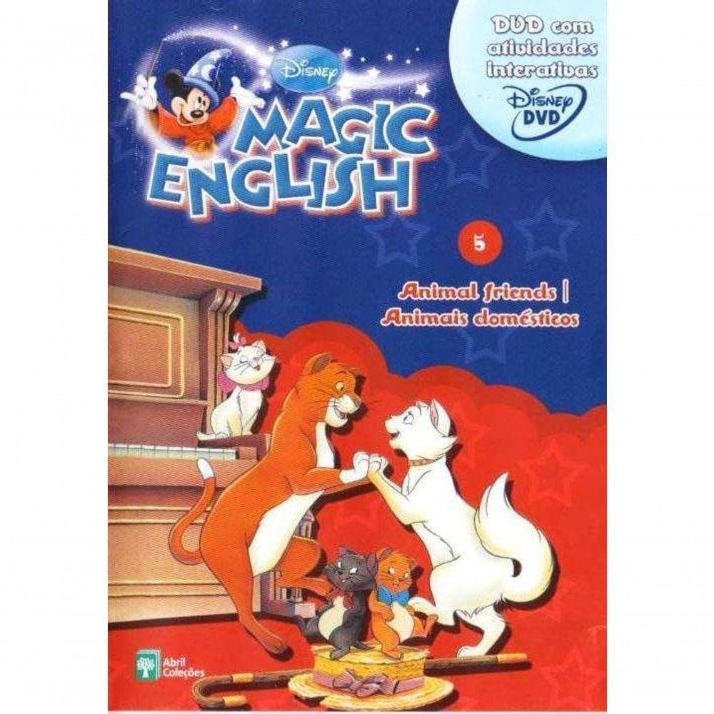 Dvd Disney Magic English Volume 5 Animais Domésticos