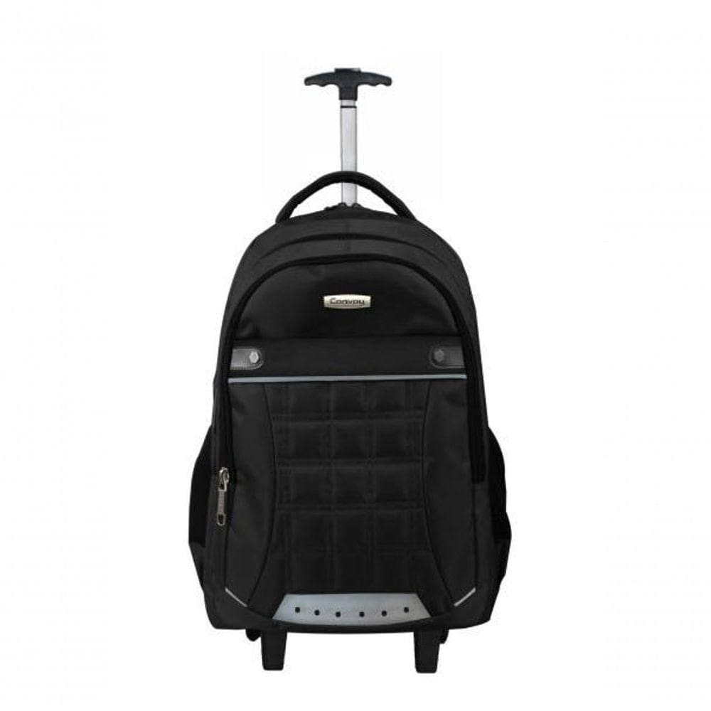 Mochila Rodinha Mala Executiva Bordo Notebook Viagem 28035 Semi Impermeável