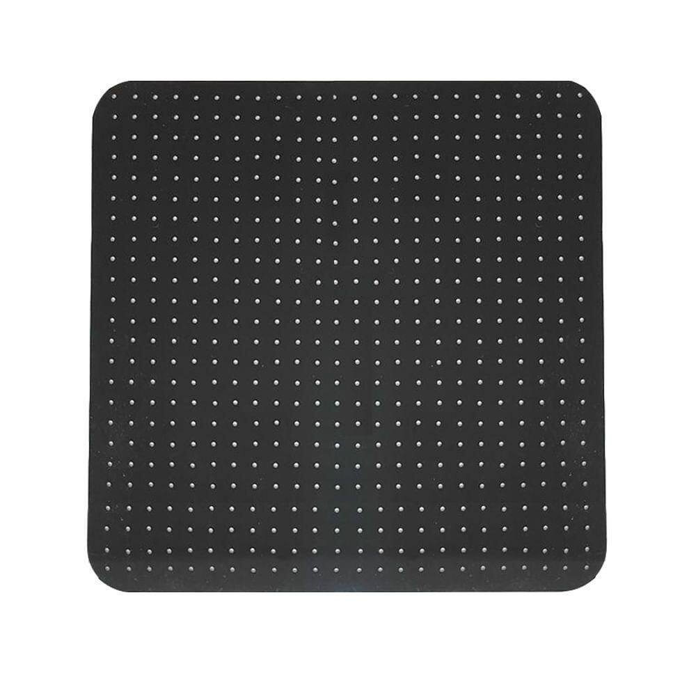Tapete Culinário Perfurado De Silicone Preto 34x34 Vem