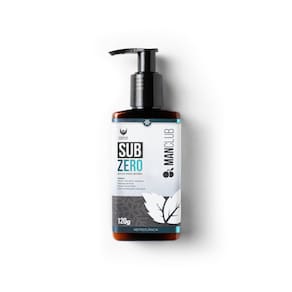 MANCLUB® Sub Zero® Balm para Barba Refrescante 130g - Hidratação e Nutrição