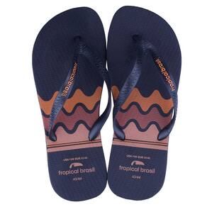 Chinelo Masculino Preto 43/44 Tropical TB3124