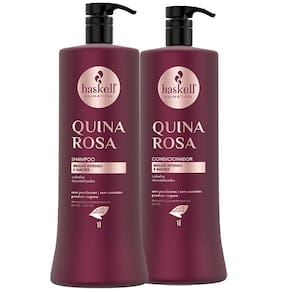 Kit Haskell Quina Rosa Profissional (2 Produtos)