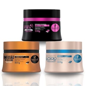 Cronograma Capilar Haskell Nutrição Profunda 300g